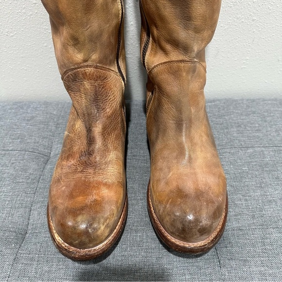 BEDSTU Manchester Tall Brown Leather Knee-High Boots - Picture 6 of 16